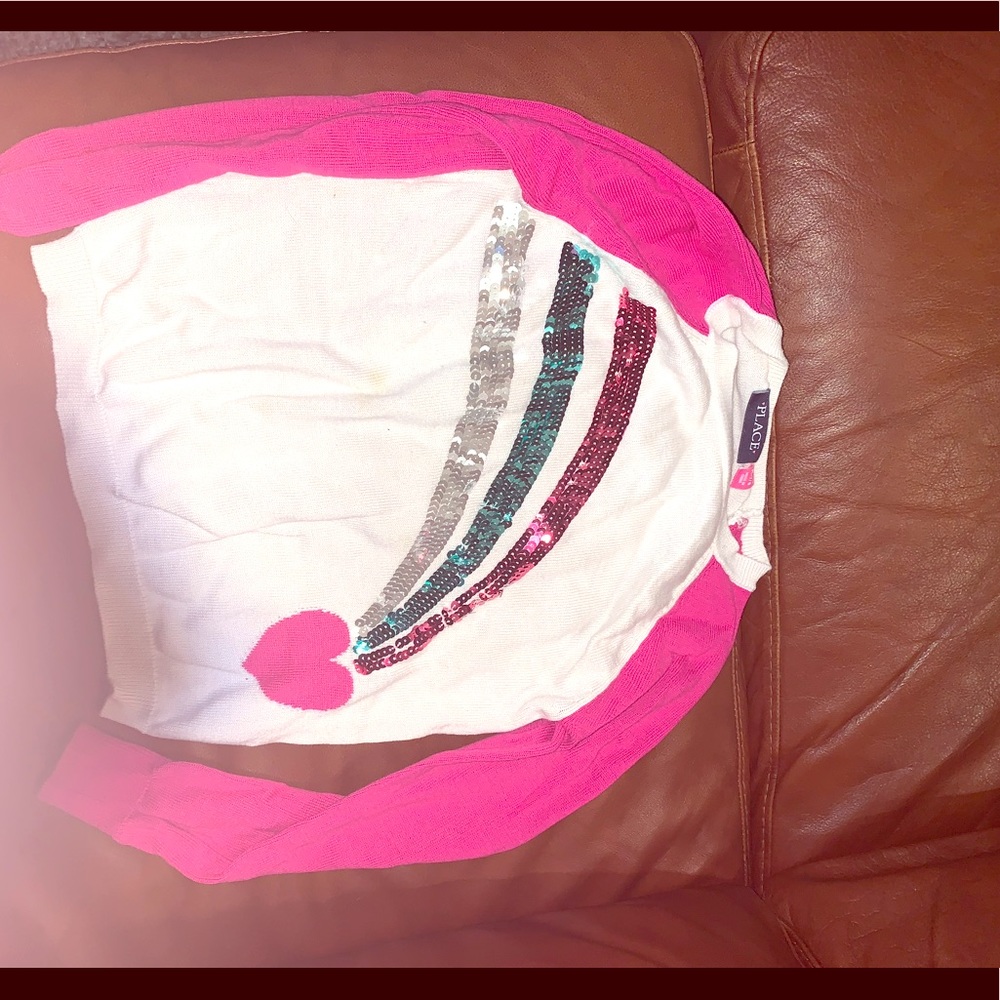 Girls rainbow sweater